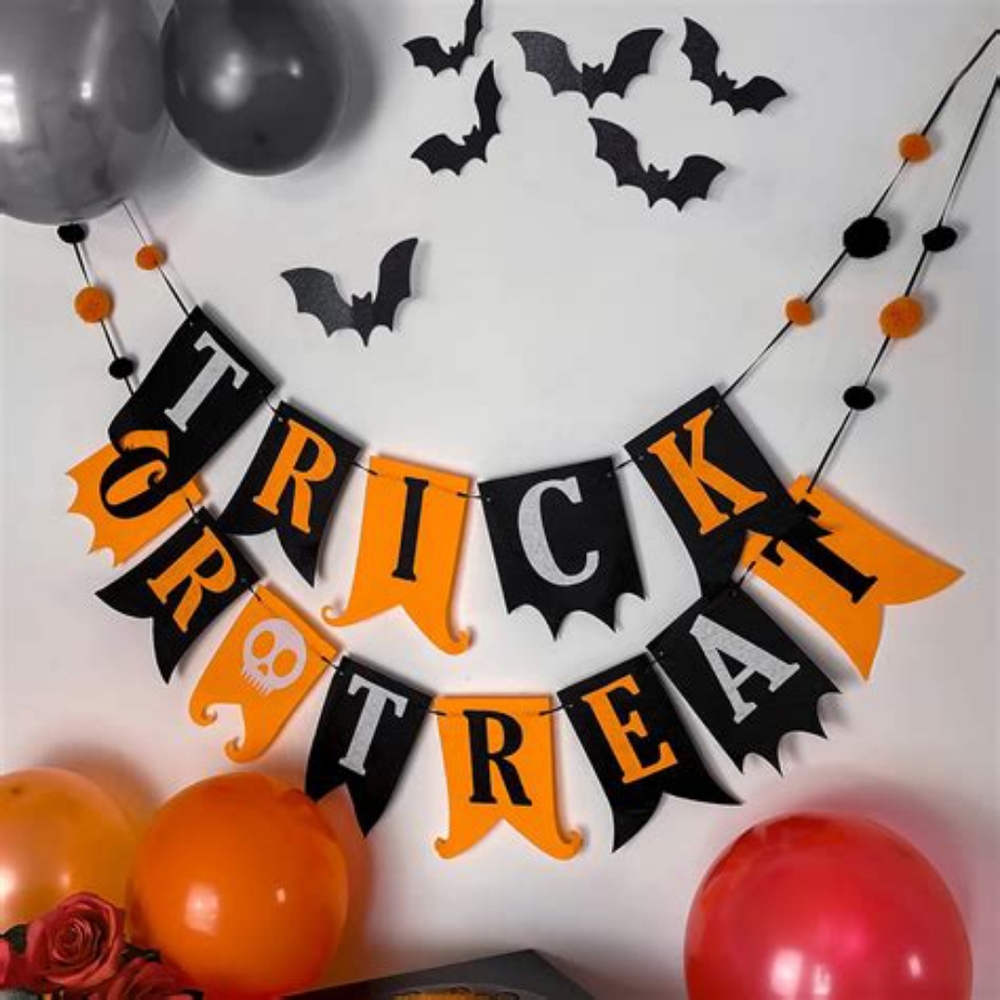 Killstar Trick Or Treat Halloween Banner